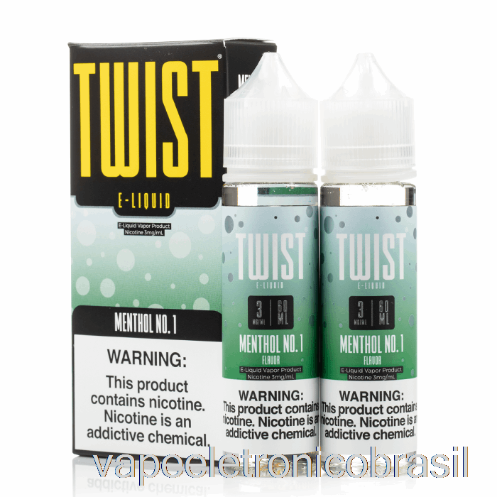 Vape Vaporesso Mentol No. 1 - Twist E-líquido - 120ml 12mg